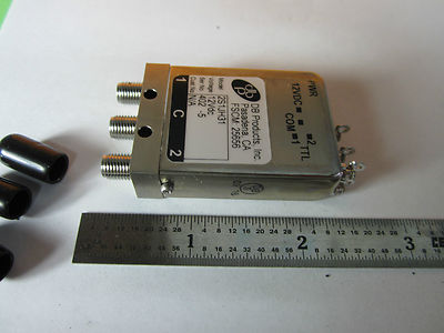DB PRODUCTS PASADENA RF MICROWAVE COAXIAL SWITCH FREQUENCY BIN#31-30