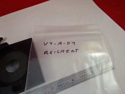 MICROSCOPE PART REICHERT AUSTRIA IRIS DIAPHRAGM ILLUMINATOR OPTICS AS IS V4-A-04