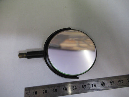 ANTIQUE BAUSCH LOMB MIRROR ASSEMBLY OPTICS MICROSCOPE PART AS PICTURED Q7-B-02