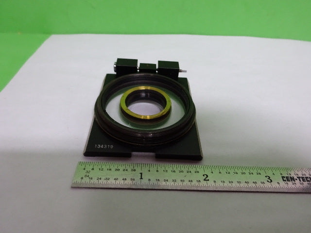MIKROSKOPTEIL ZEISS POLARISATOR OBJEKTIVHALTER POL OPTICS AS IS #AQ-08