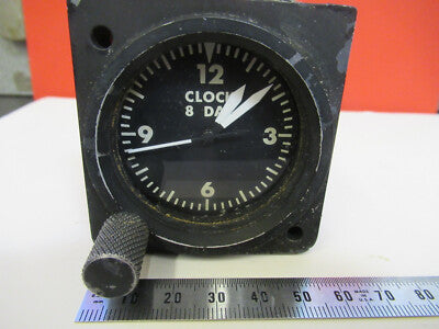 BELL 206 INDICATOR CLOCK AIRCRAFT 206-070-275-5 PART AS PICTURED &C1-A-10