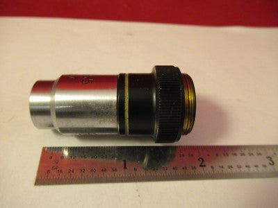 ZEISS WINKEL GERMANY OBJECTIVE 40X 160/ OPTICS MICROSCOPE PART &92-A-10