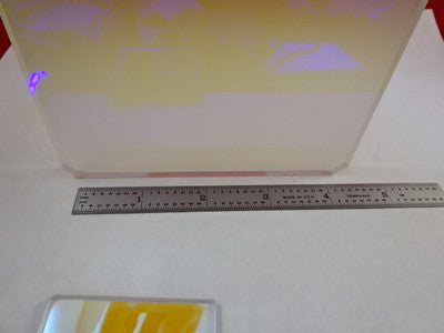 Large Optical Glass Coated Panel Mirror Frosted Side Optics