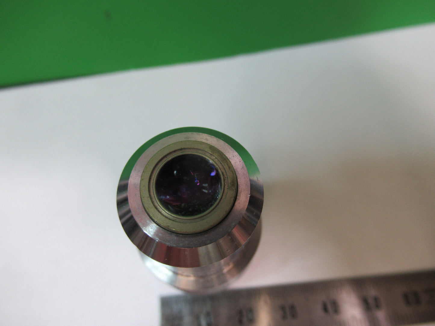LEITZ WETZLAR H32X QUARTZ GLASS OBJECTIVE MICROSCOPE PART AS PICTURED &R2-A-05