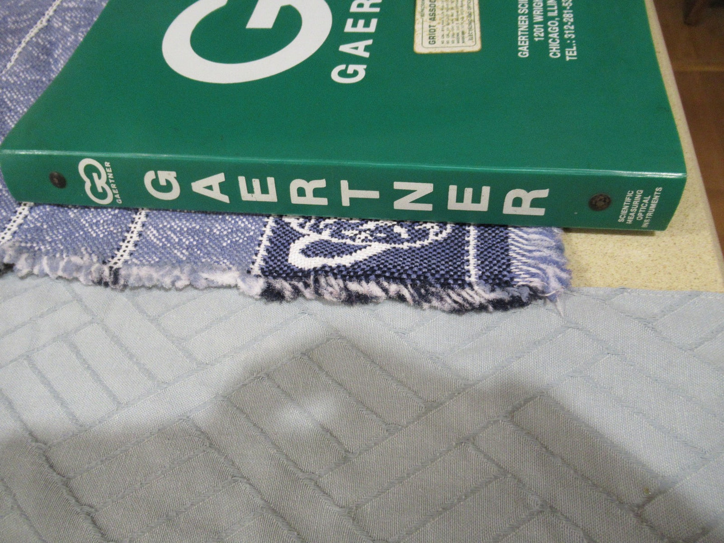 GAERTNER 1977 CATALOG PRICE LIST BROCHURES MICROSCOPE PART AS PICTURED Biblio