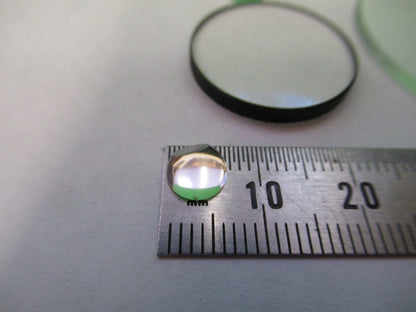 OPTICAL GLASS LENSES + MINI MIRROR LOT OPTICS AS PICTURED U8-A-61