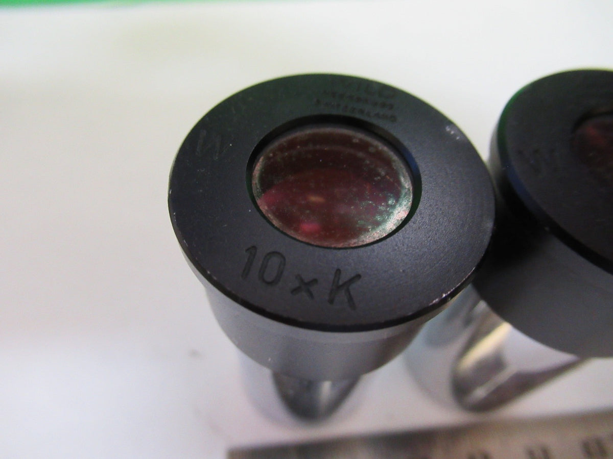 Wild Swiss Eyepiece 10xK Pair M20 Microscope Part