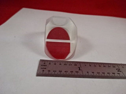 LARGE OPTICAL PRISM OPTICS for MICROSCOPE AS IS &33-A-51