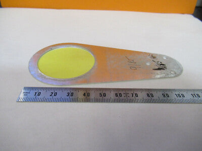 OPTICAL DICHROIC COATED FILTER GLASS OPTICS AS PICTURED P5-B-26