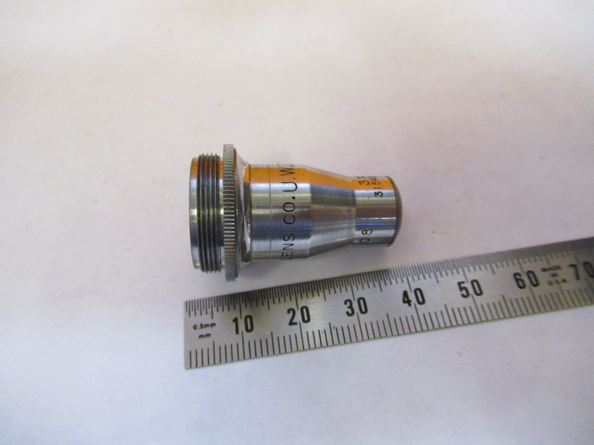 SPENCER 24mm OBJECTIVE LENS MICROSCOPE PART AS PICTURED Q9-FT-96