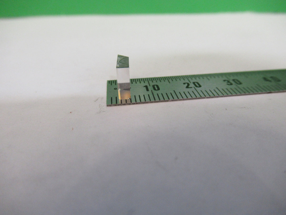 OPTICAL BK7 GLASS PRISM + MIRROR SURFACE LASER OPTICS AS PICTURED X7-A-16