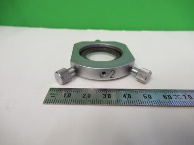 UNKNOWN MAKER MOUNTED LENS LAMBDA MICROSCOPE PART OPTICS AS PICTURED &15-A-15