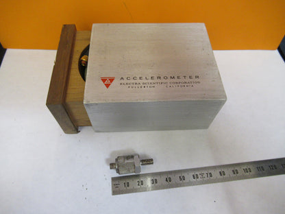 ELECTRA 6049-2 UNIAXIAL ACCELEROMETER VIBRATION SENSOR AS PICTURED X6-A-29