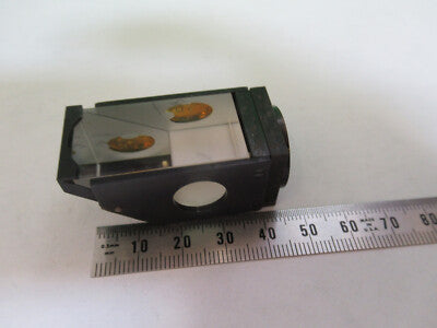 Ernst Leitz Wetzlar Germany Glass Prism Optics Microscope Part