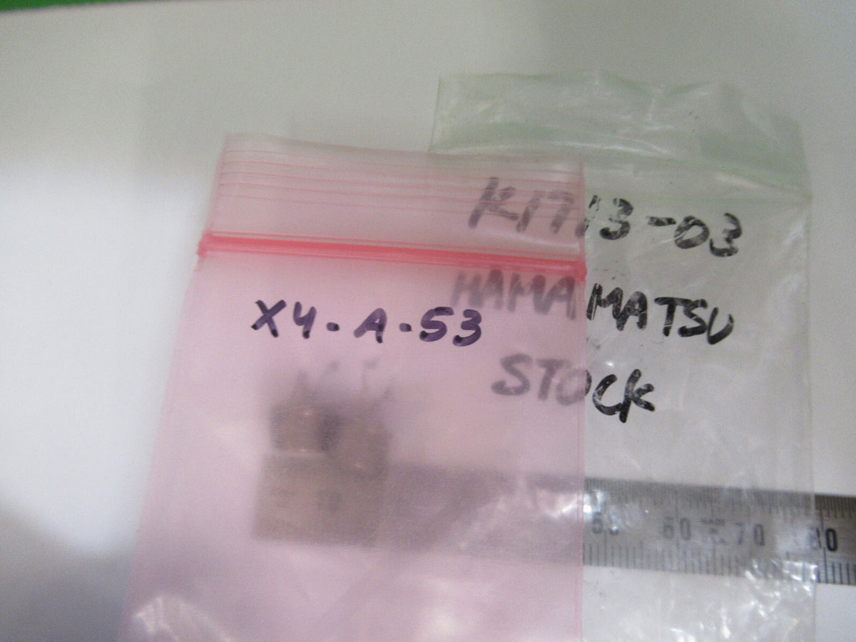HAMAMATSU JAPAN PHOTODIODE SENSOR K1713-03 OPTICS AS PICTURED X4-A-53