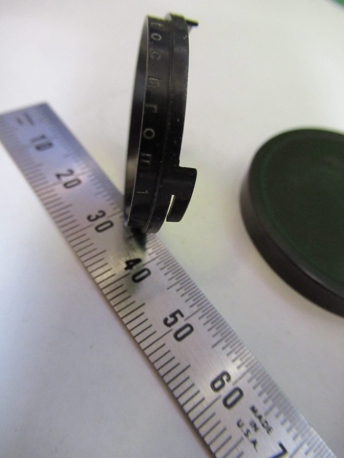 Optical Yellow Filter Optochrom Germany Glass Optics