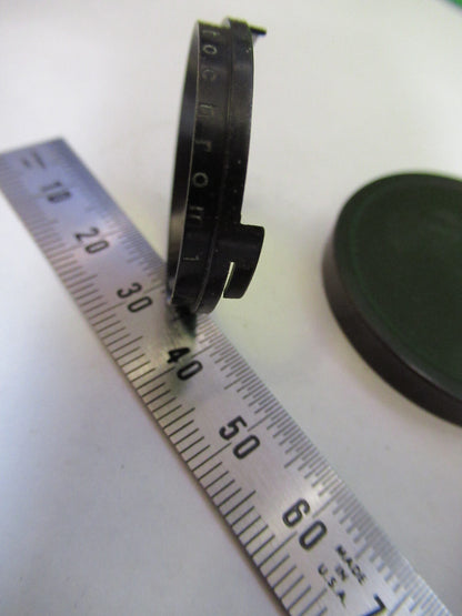 Optical Yellow Filter Optochrom Germany Glass Optics