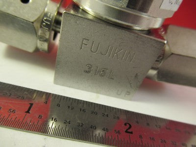FUJIKIN STAINLESS STEEL 316L VALVE DIAPHRAGM GASES OR CHEMICAL PROCESS &92-A-07