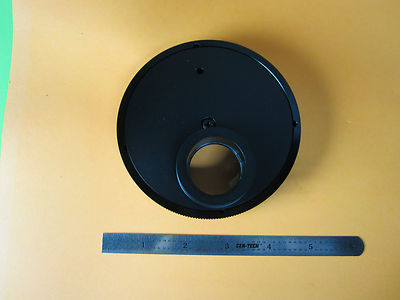 MICROSCOPE PART TURRET AS IS OPTICS BIN#D3-09