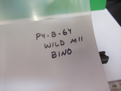 Wild Swiss Bino Xy Stage Table Microscope Part