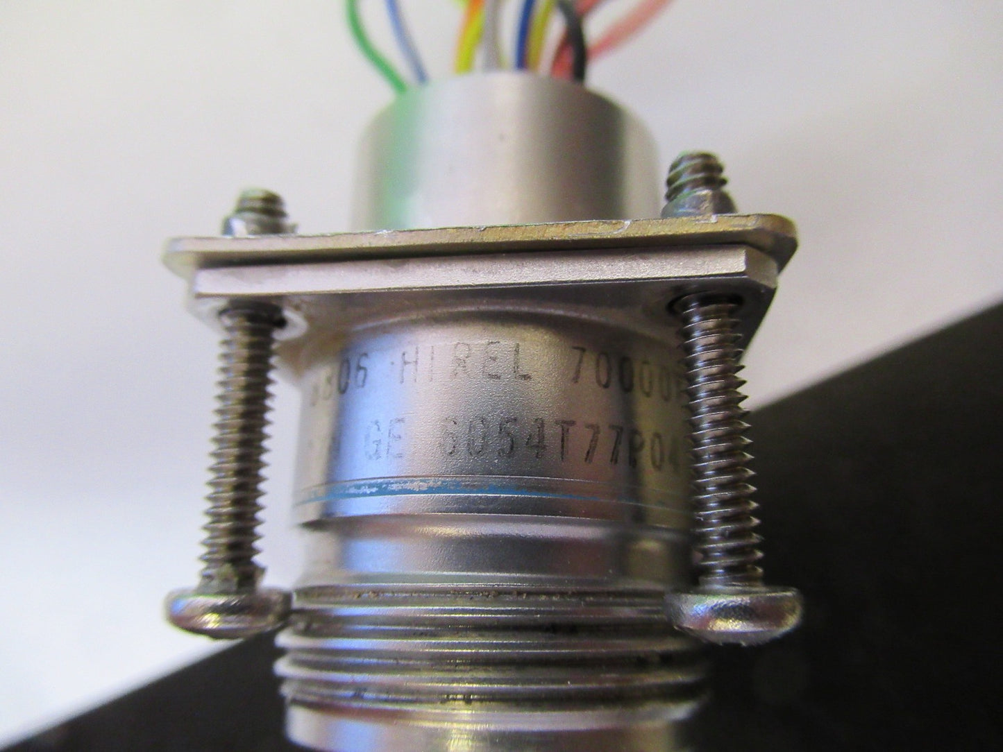 GE CONNECTOR HI REL 70000Y-12-12PN-045 ENGINE HISTORY RECORDER MIL SPEC X3-B-83