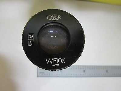MICROSCOPE PART OLYMPUS EYEPIECE WF10X Bi  JAPAN OPTICS AS IS BIN#T8-24