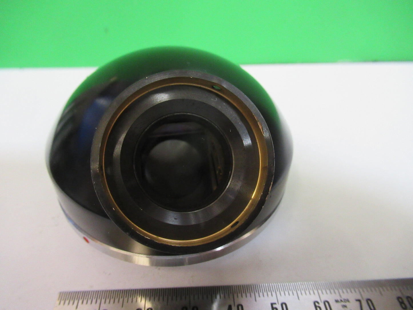 DOME PRISM HEAD POL ERNST LEITZ GERMANY MICROSCOPE PART AS PICTURED &R2-A-56