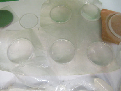LOT OPTICAL GLASS LENSES ASSORTED LASER OPTICS NICE AS PICTURED U9-A-50