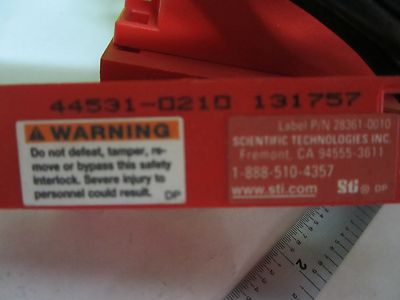 STI MC-62 CODED MAGNETIC SWITCH SENSOR UK SCIENTIFIC TECHNOLOGY AS IS BIN#62