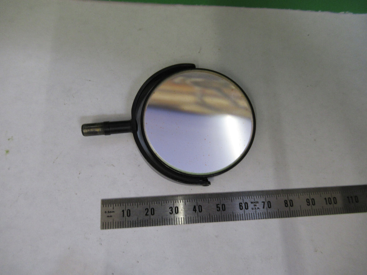 ANTIQUE BAUSCH LOMB MIRROR ASSEMBLY MICROSCOPE PART AS PICTURED X9-B-73
