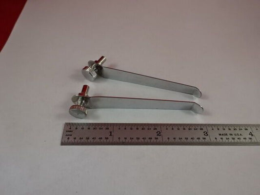 PAAR CLIPS für Probentabellen-Mikroskopteil &amp;33-A-82