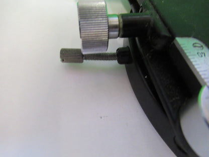 WILD M20 SWISS STAGE TABLE MICROMETER MICROSCOPE PART OPTICS AS PICTURED R8-A-58