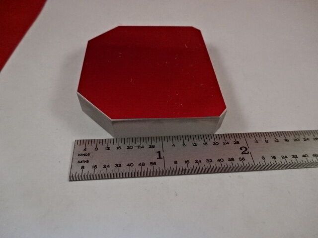 OPTICAL TRUNCATED MIRROR MICROSCOPE PART OPTICS AS IS &33-A-66