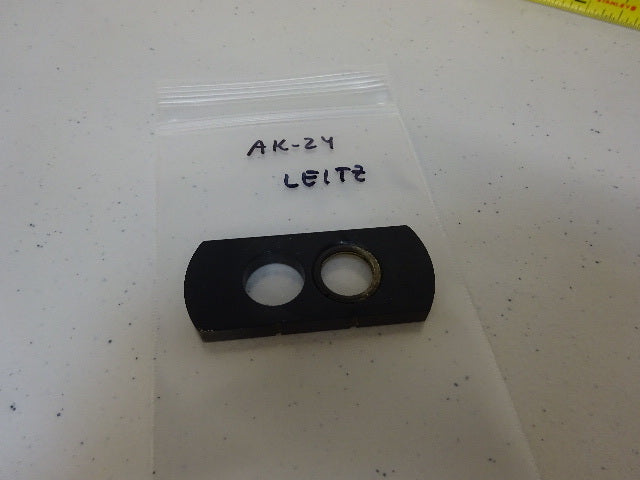 MICROSCOPE PART LEITZ WETZLAR GERMANY SLIDE FILTER OPTICS AS IS #AK-24