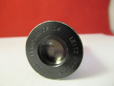 LEITZ GERMANY GF 10X EYEPIECE OCULAR MICROSCOPE PART AS PICTURED &1E-B-49