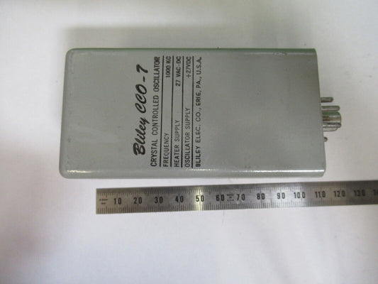 BLILEY ELECTRIC CCO-7 OSCILLATOR 1 MHz QUARTZ FREQUENCY STANDARD  AS PIC z1-b-60