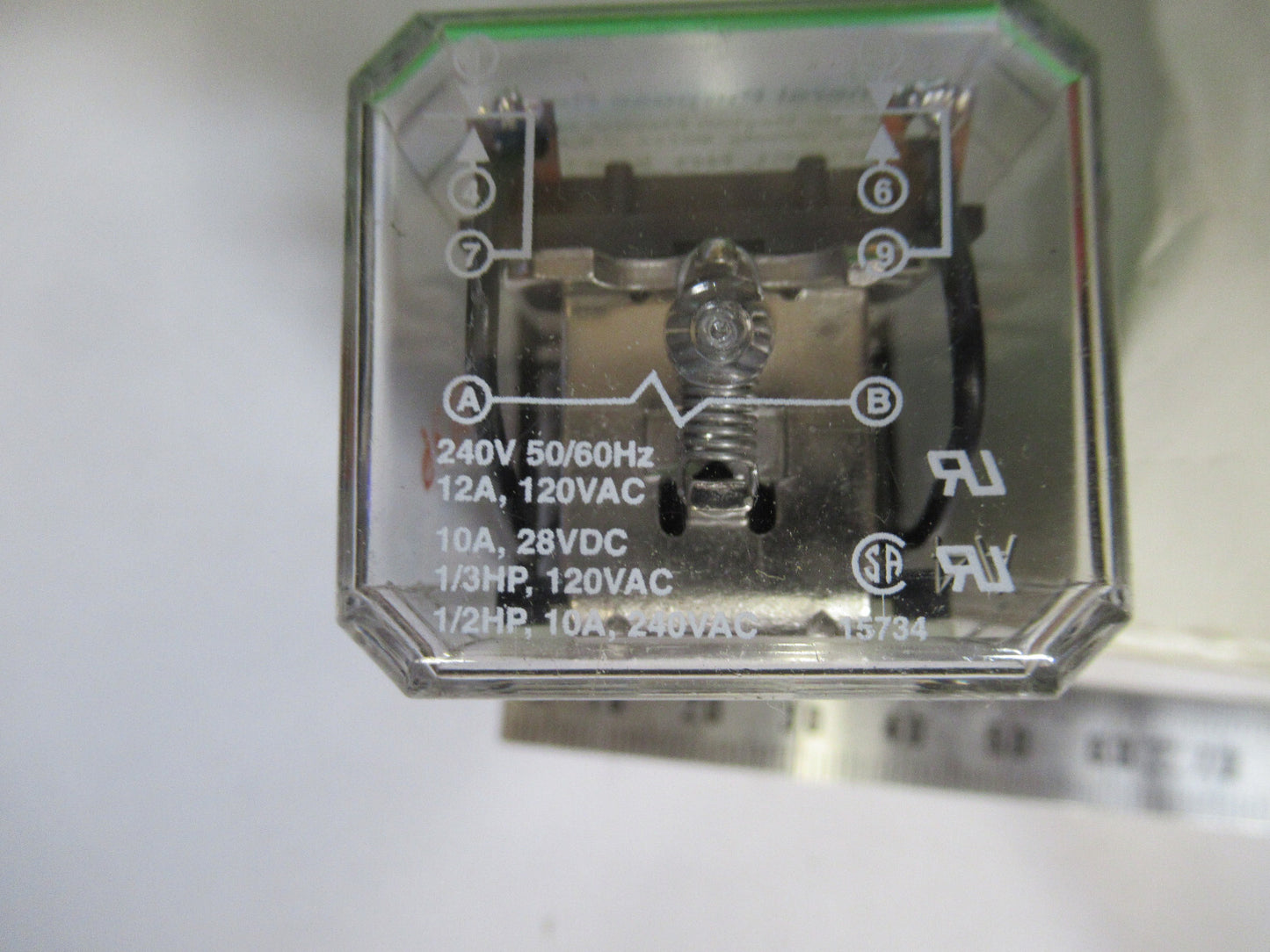 DAYTON GENERAL PURPOSE RELAY 5X839F AS IS BIN#Q4
