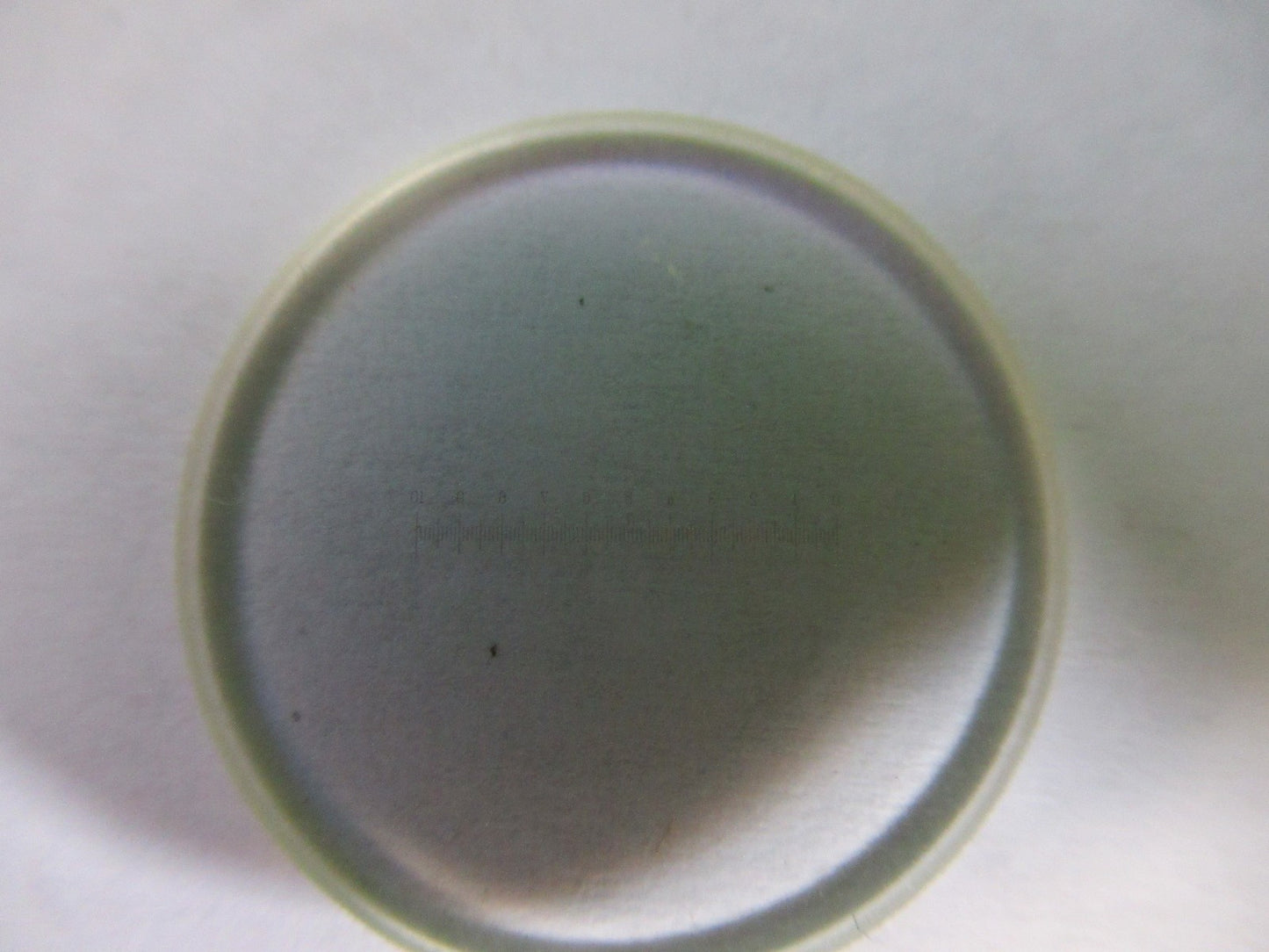 RETICLE OPTICS MICROMETER BAUSCH LOMB  MICROSCOPE PART AS PICTURED U8-A-101