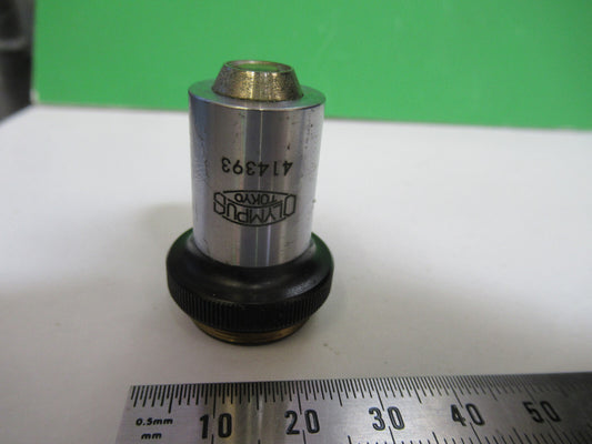 Olympus Objective 10X Lens Microscope Part