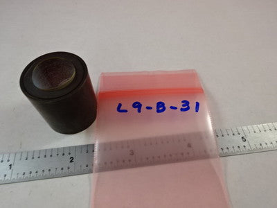 Antique Brass Mounted Lens Microscope Part Optics