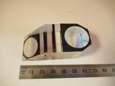 Nikon Japan Glass Prism [chipped] Head Microscope Optics