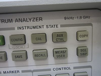 HP  8590B SPECTRUM RF ANALYZER FREQUENCY 1.8 GHz HEWLETT PACKARD AS IS BIN#TA-2