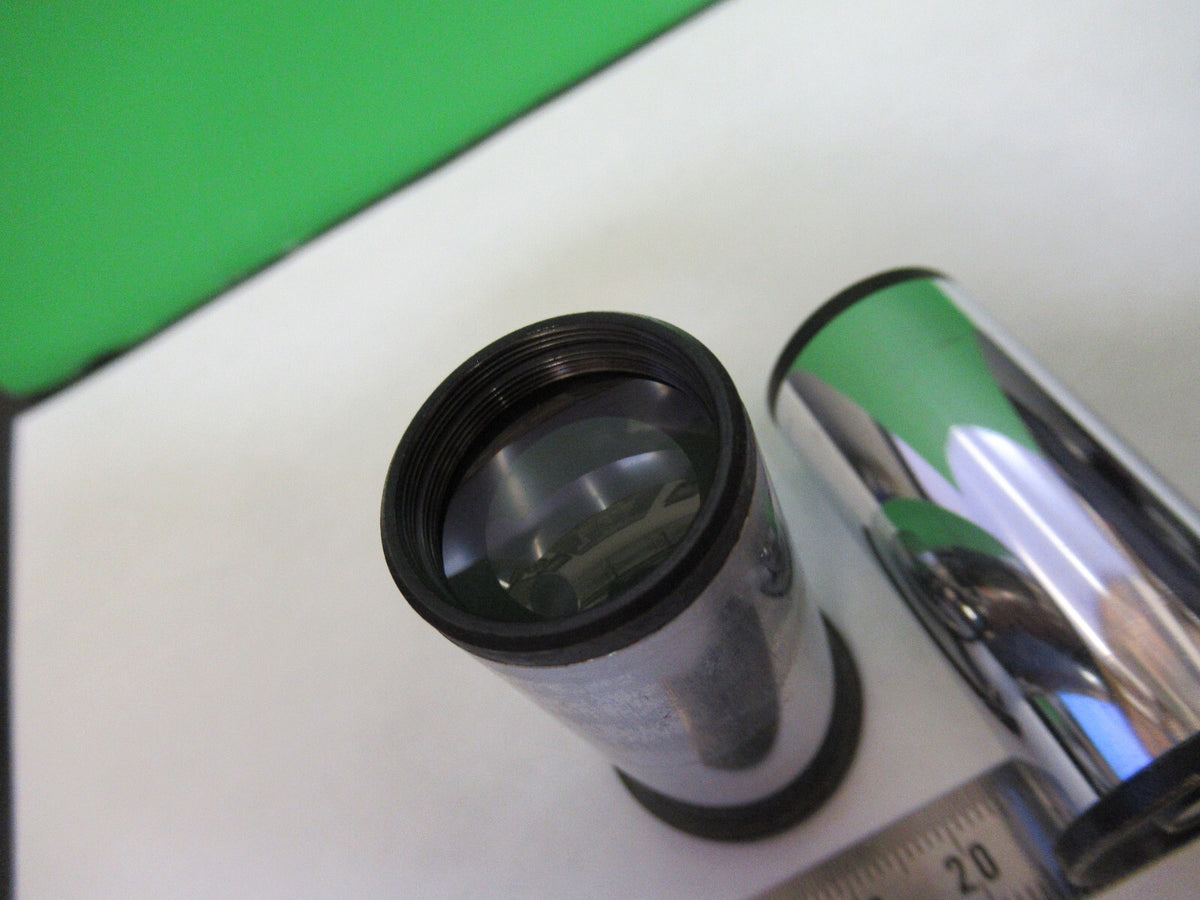 LEITZ ERNST LOT PAIR LENS 6X EYEPIECE MICROSCOPE PART AS PICTURED X7-A-99
