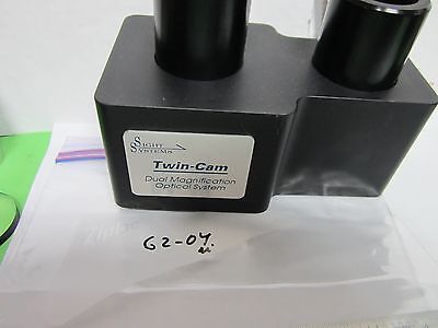 SIGHT SYSTEMS MACHINE VISION TWIN CAM OPTICAL SCHÖNE OPTIK AS IS BIN#G2-04