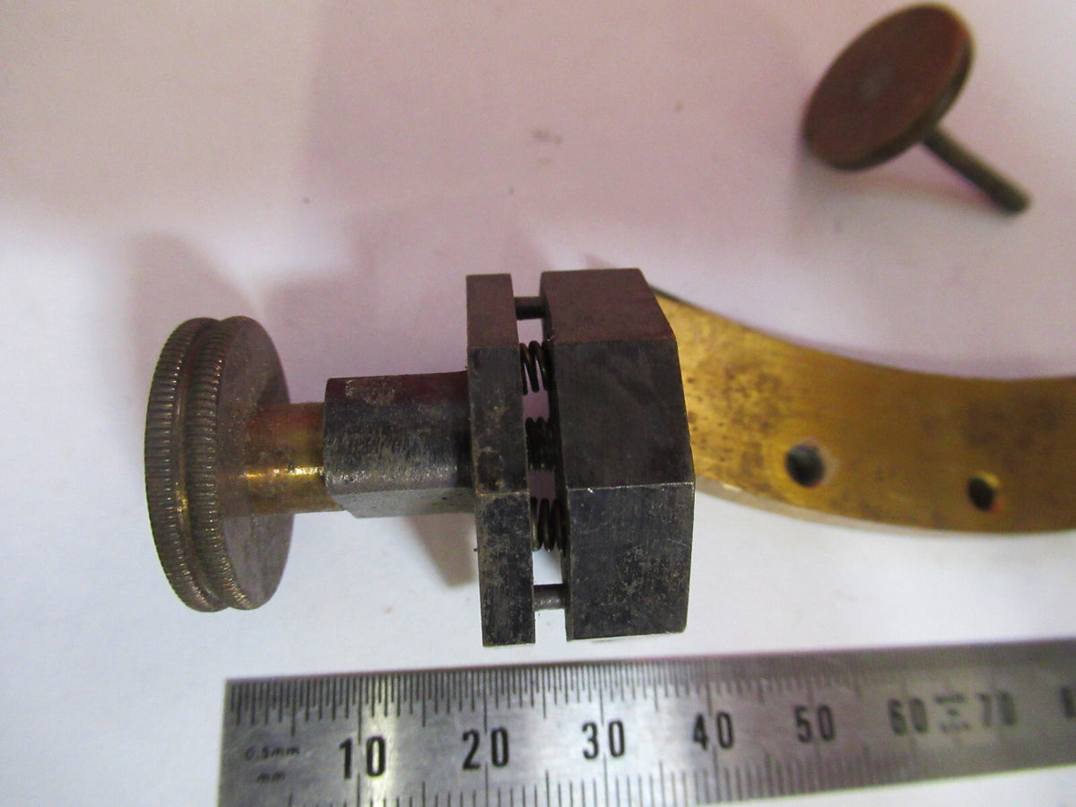 ANTIQUE BRASS LOT VERY OLD SCOPES MICROSCOPE PART AS PICTURED S3-B-07