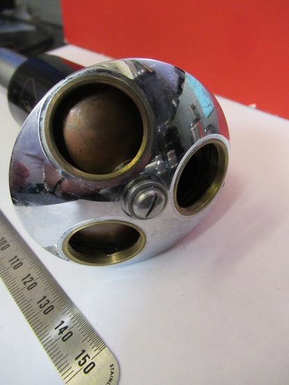 BAUSCH LOMB tubus + nosepiece OPTICS MICROSCOPE PART AS PICTURED T9-A-26