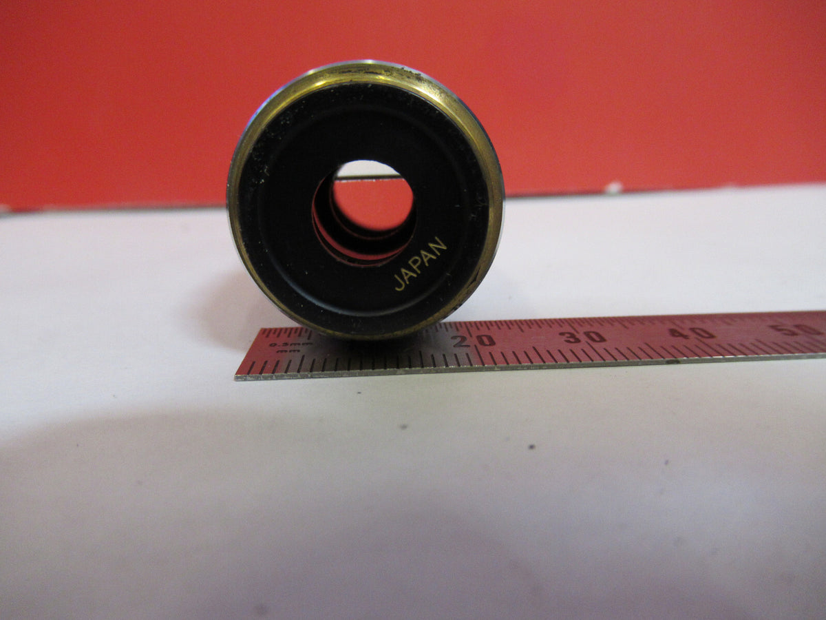 Meiji Japan 10X /160 Objective Lens Microscope Part