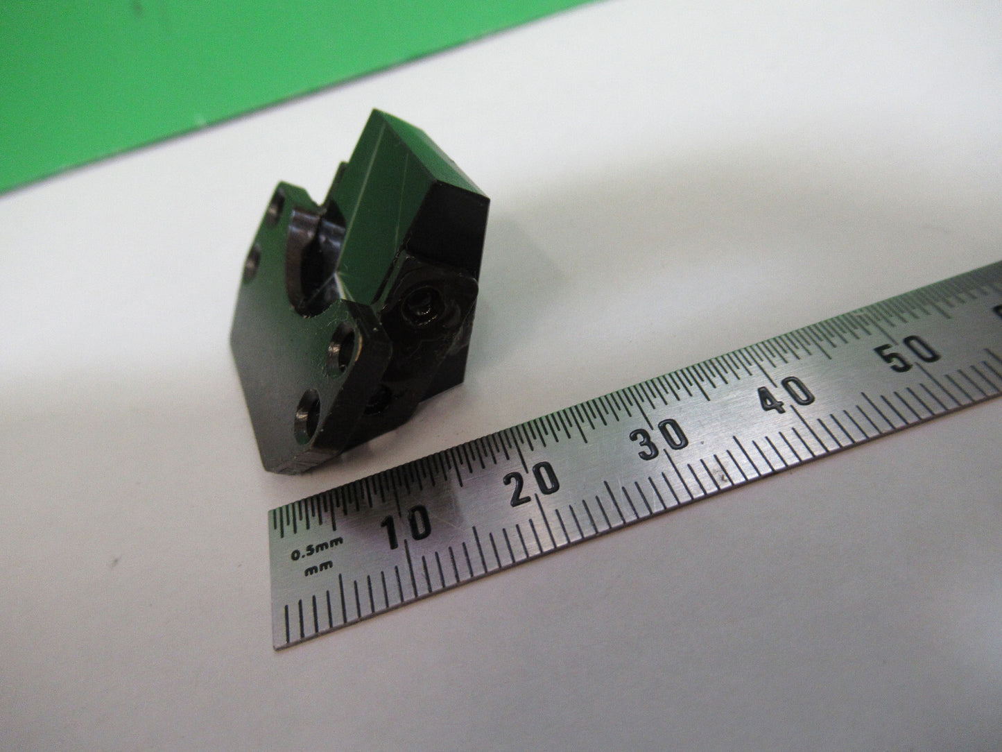 WILD SWISS GLASS PRISM OPTICS MICROSCOPE OPTICAL PART AS PICTURED 98-A-07