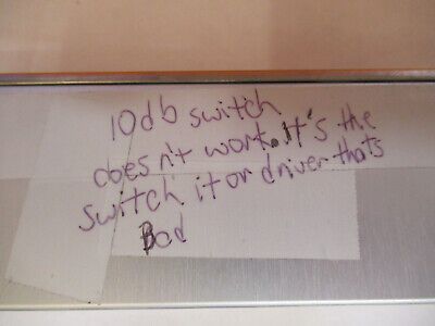 FOR PARTS HP AGILENT 5086-7822 Programmable Attenuator GHz AS PICTURED R7-A-100
