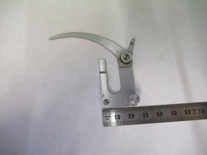 OLYMPUS JAPAN CLIP STAGE MICROSCOPE PART AS PICTURED 82-A-57